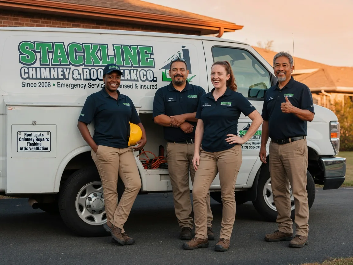 Chimney flashing repair company in Temple, PA